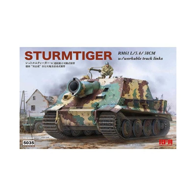 Rye Field Models Sturmtiger RM61 L/5.4 38cm (1/35) RM5035