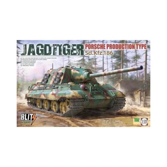 Takom Jagdtiger Sd.Kfz. 186 Porsche Production Type 8003 (1/35) 08003
