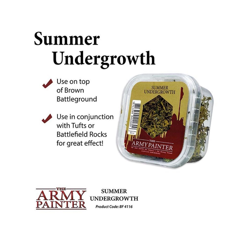 The Army Painter Battlefields: Summer Undergrowth BF4116 The Army Painter Battlefields: Summer Undergrowth BF4116