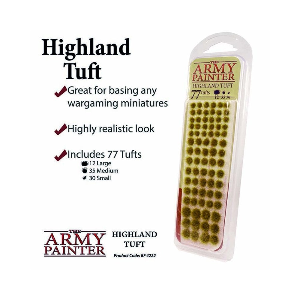 The Army Painter Battlefields: Highland Tuft BF4222 The Army Painter Battlefields: Highland Tuft BF4222