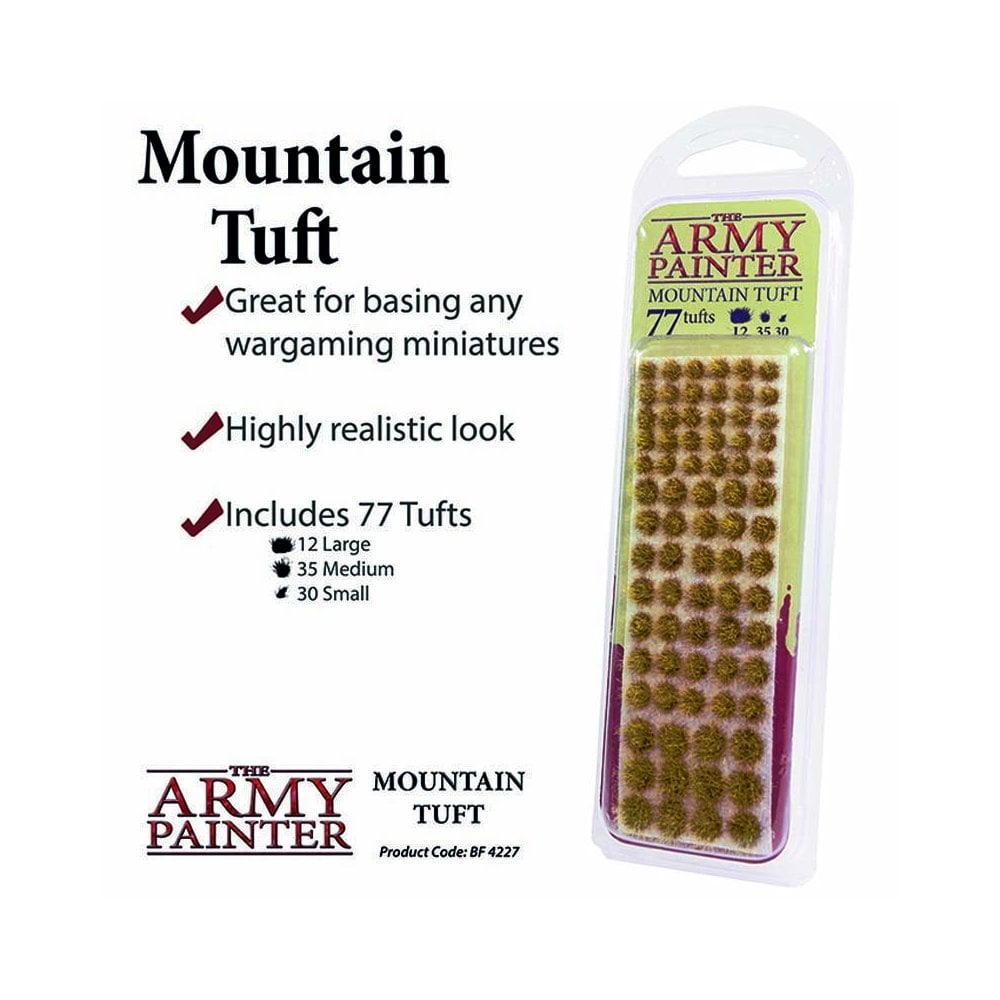 The Army Painter Battlefields: Mountain Tuft BF4227 The Army Painter Battlefields: Mountain Tuft BF4227