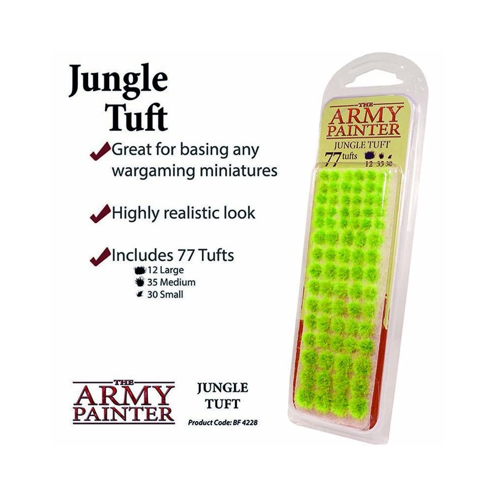 The Army Painter Battlefields: Jungle Tuft BF4228 The Army Painter Battlefields: Jungle Tuft BF4228