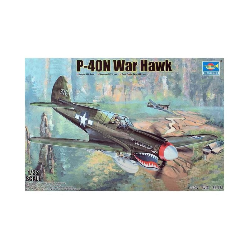 1/32 Curtiss P-40N Warhawk Trumpeter 02212