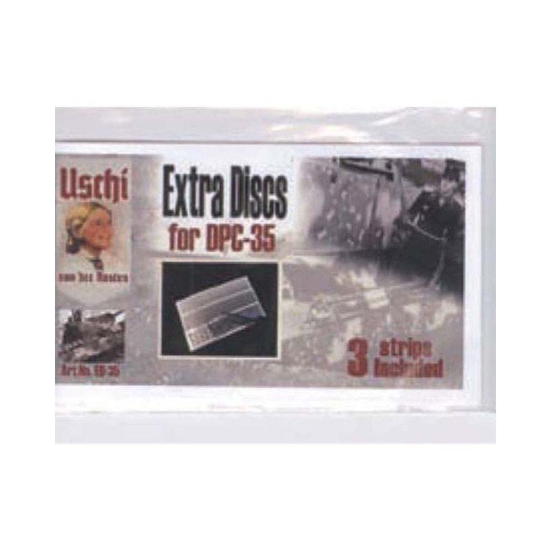 3 bars of extra discs consistent with DPC-35 Uschi van der Rosten 2003 3 bars of extra discs consistent with DPC-35 Uschi van der Rosten 2003