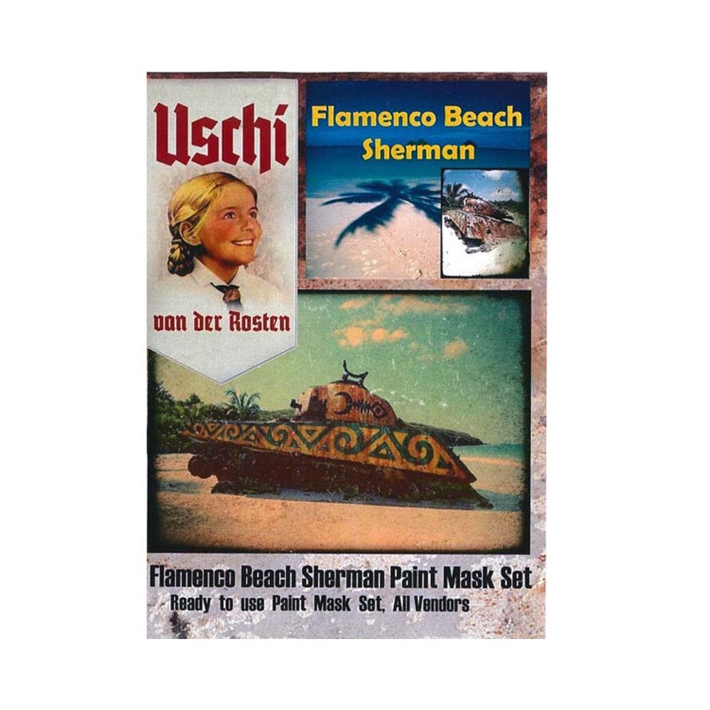 Masking Set Flamenco Beach Uschi van der Rosten 2009 Masking Set Flamenco Beach Uschi van der Rosten 2009