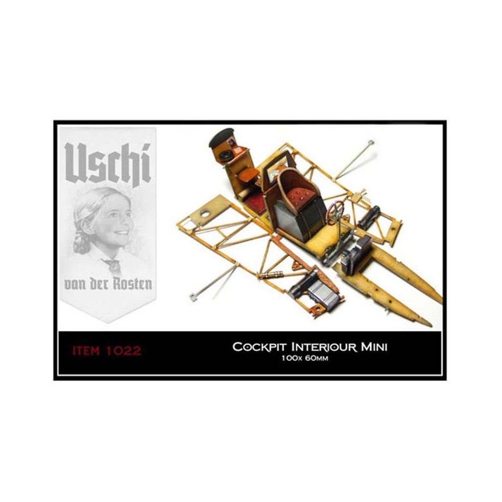 Cockpit Interiour Mini Decals Uschi van der Rosten 1022 Cockpit Interiour Mini Decals Uschi van der Rosten 1022