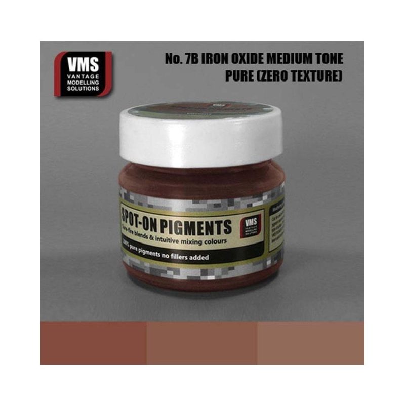 VMS No.7B Zero Dark Iron Oxide Old Rust Medium VMS.SO.No7bZT