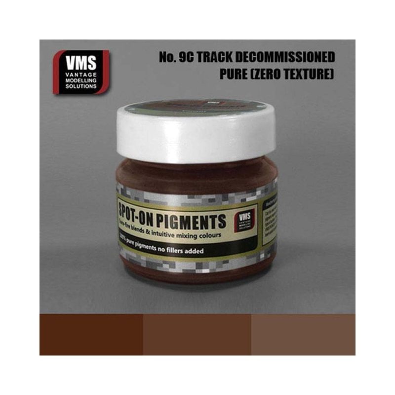 VMS No.9C Zero Track Brown Decommissioned Pigment VMS.SO.No9cZT VMS No.9C Zero Track Brown Decommissioned Pigment VMS.SO.No9cZT