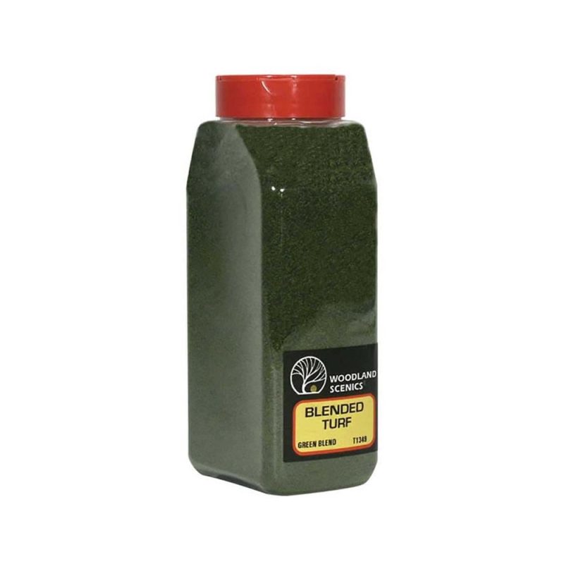 Woodland Scenics Green Blend Fine Turf (Static) (T1349) Woodland Scenics Green Blend Fine Turf (Static) (T1349)