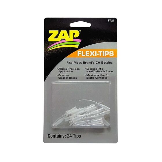 Zap Flexi-Tips CA Applicators (24pcs) PT21 Zap Flexi-Tips CA Applicators (24pcs) PT21