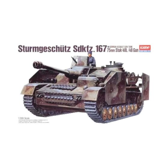 Academy German Assault Gun Tank Sturmgeschütz Sdkfz. 167 (1/35) 13235 Academy German Assault Gun Tank Sturmgeschütz Sdkfz. 167 (1/35) 13235