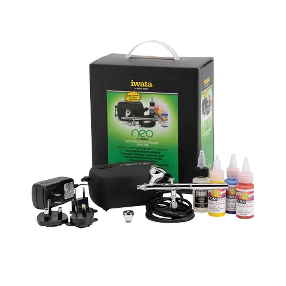 Iwata Neo Gravity-Feed Airbrushing Kit C-IW-120 Iwata Neo Gravity-Feed Airbrushing Kit C-IW-120