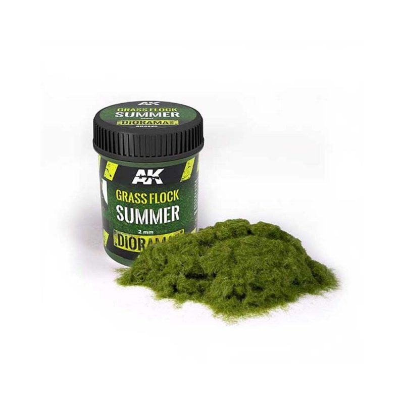 AK Interactive Grass Flock 2mm Summer AK-8220