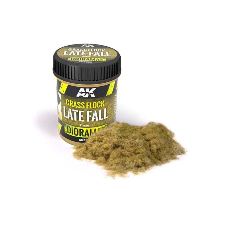 AK Interactive Grass Flock 2mm Late Fall AK-8222