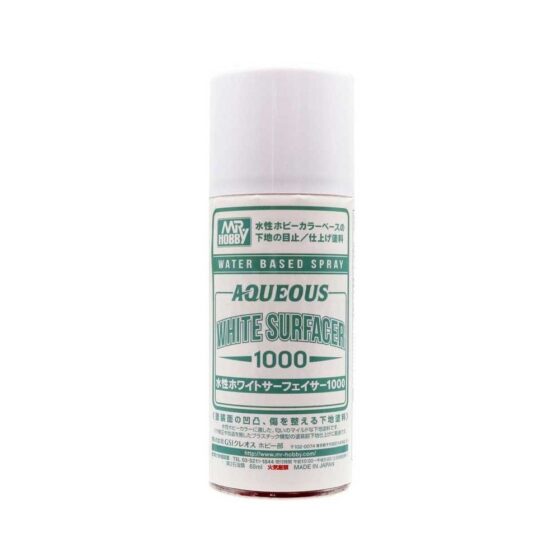 Mr Hobby - Mr Aqueous White Surfacer 1000 (170ml) B-612 Mr Hobby - Mr Aqueous White Surfacer 1000 (170ml) B-612
