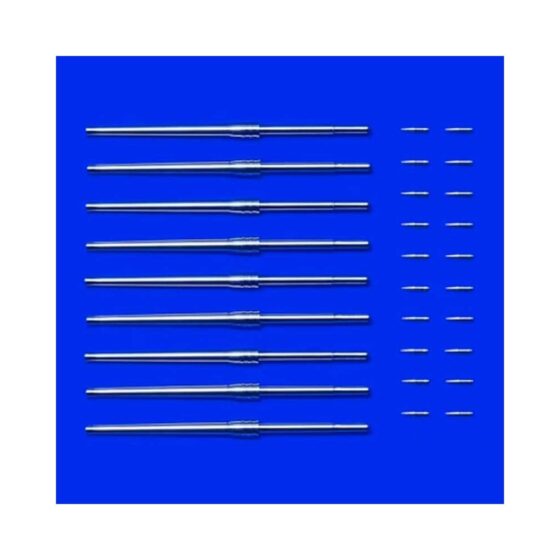 Tamiya Metal 46cm Gun Barrels & Projectiles (1/350) 12643 Tamiya Metal 46cm Gun Barrels & Projectiles (1/350) 12643