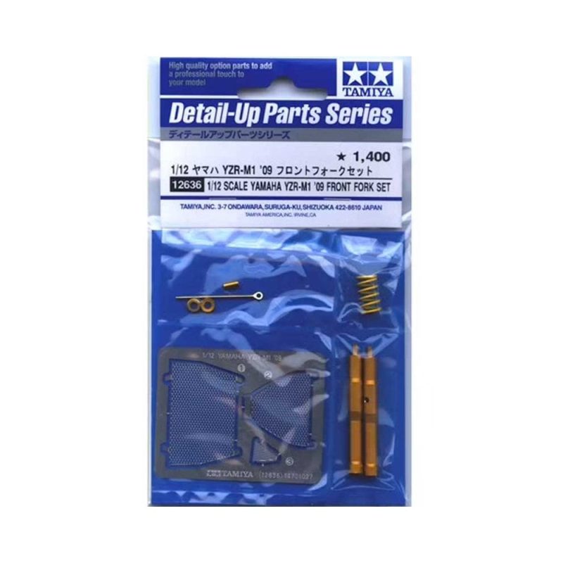 Tamiya Front Fork Set Yamaha YZR-M1 09 (1/12) 12636