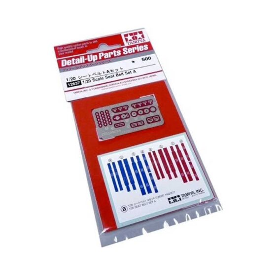 Tamiya Seat Belt Set A (1/20) 12637 Tamiya Seat Belt Set A (1/20) 12637