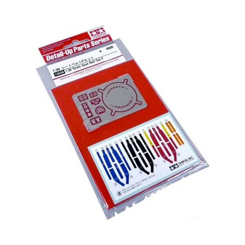 Tamiya Seat Belt Set F (1/20) 12638