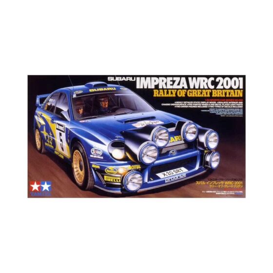 Tamiya 2001 Rally Great Britain Subaru Impreza WRC 2001 (1/24) 24250 Tamiya 2001 Rally Great Britain Subaru Impreza WRC 2001 (1/24) 24250