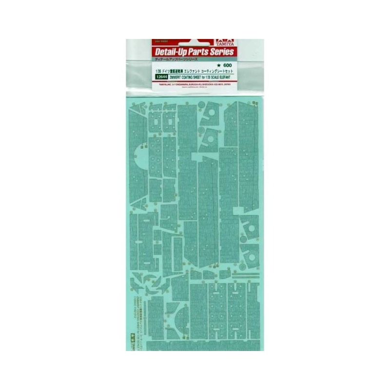 Tamiya Zimmerit Coating Sheet Elefant (1/35) 12644