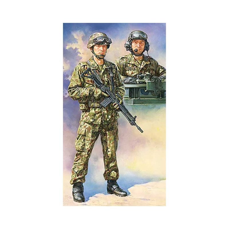Tamiya JGSDF Tank Crew Set (1/16) 36316