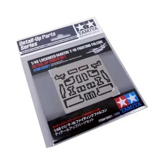 Tamiya F-16 Fighting Falcon Detail Up Parts (1/48) 12621 Tamiya F-16 Fighting Falcon Detail Up Parts (1/48) 12621