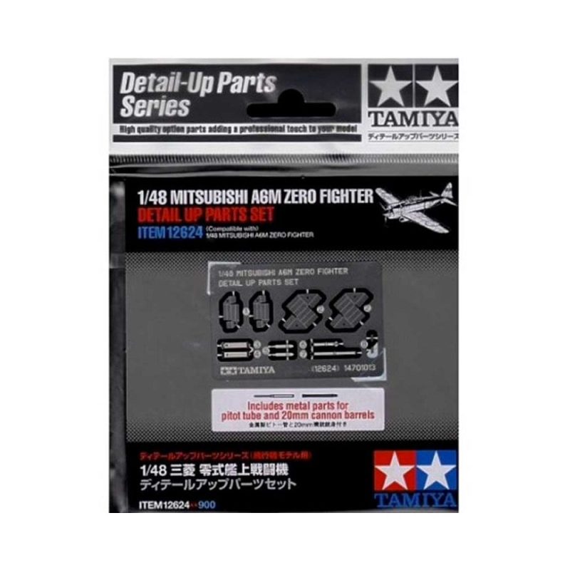 Tamiya Mitsubishi A6M Zero Detail Up Set (1/48) 12624