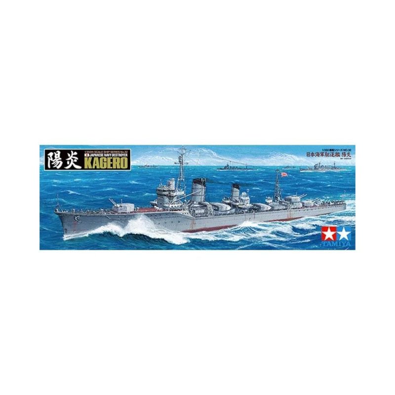 Tamiya Japanese Navy Destroyer Kagero (1/350) 78032