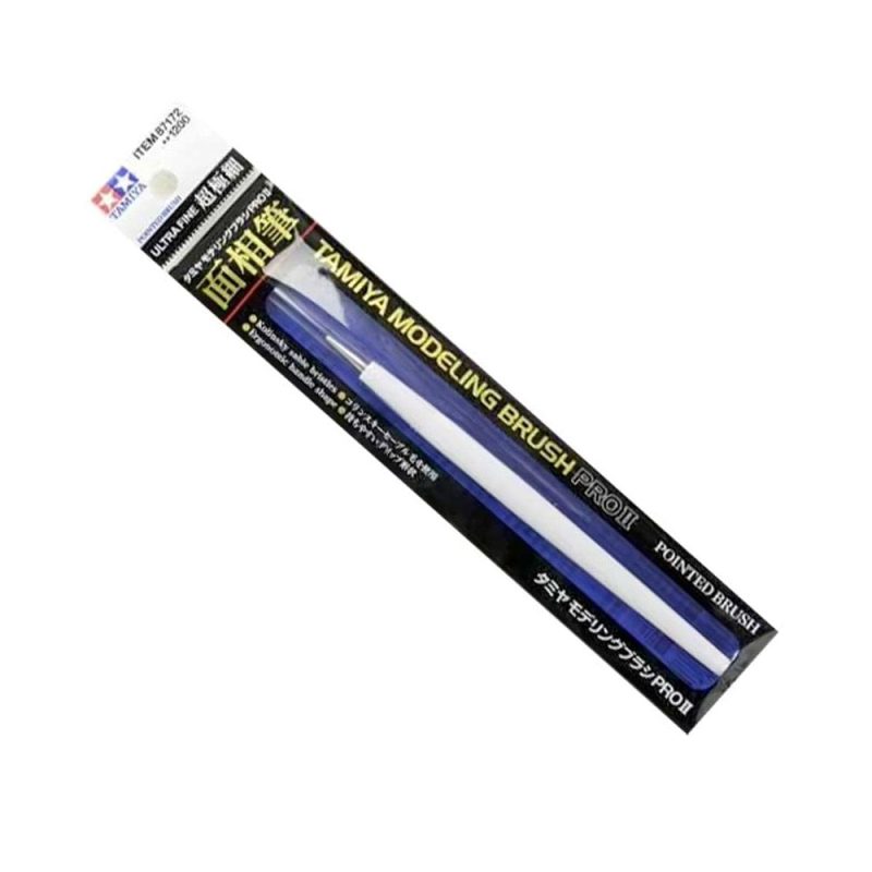 Tamiya Modeling Brush Pro II Series Pointed Brush - Ultra Fine 87172