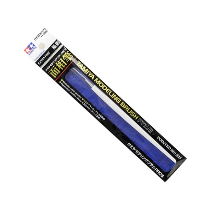Tamiya Modeling Brush Pro II Series Pointed Brush - Extra Fine 87173