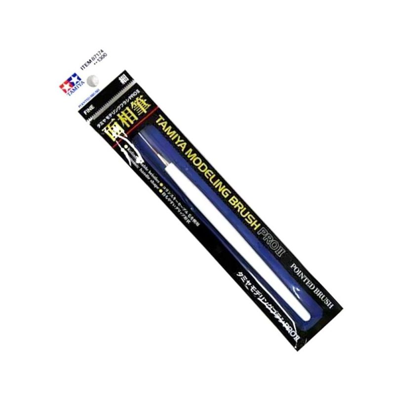 Tamiya Modeling Brush Pro II Series Pointed Brush - Fine 87174