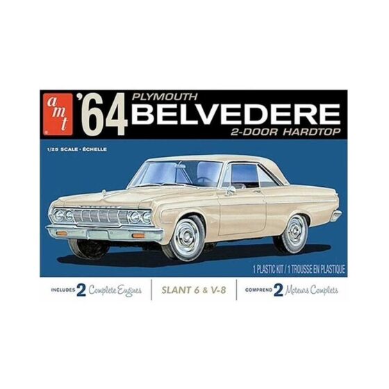 1/25 1964 Plymouth Belvedere AMT 1188 1/25 1964 Plymouth Belvedere AMT 1188