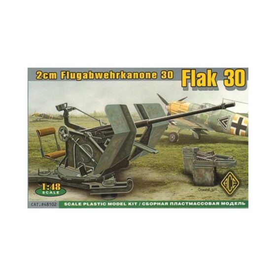 1/72 2cm Flugabwehrkanone 30 ACE Models 48102 1/72 2cm Flugabwehrkanone 30 ACE Models 48102
