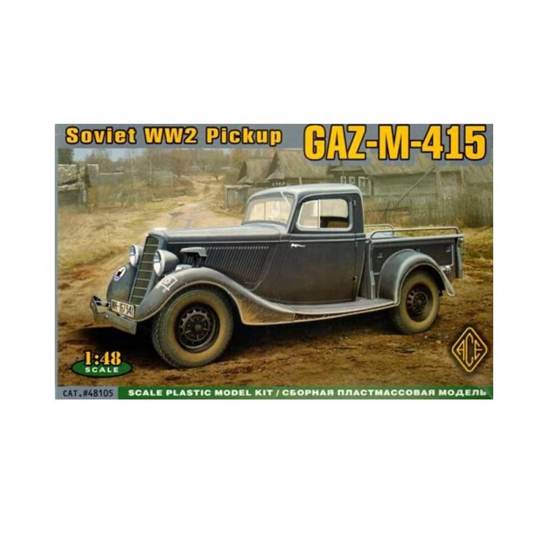 1/48 Soviet WW2 Pickup GAZ-M-415 ACE Models 48105