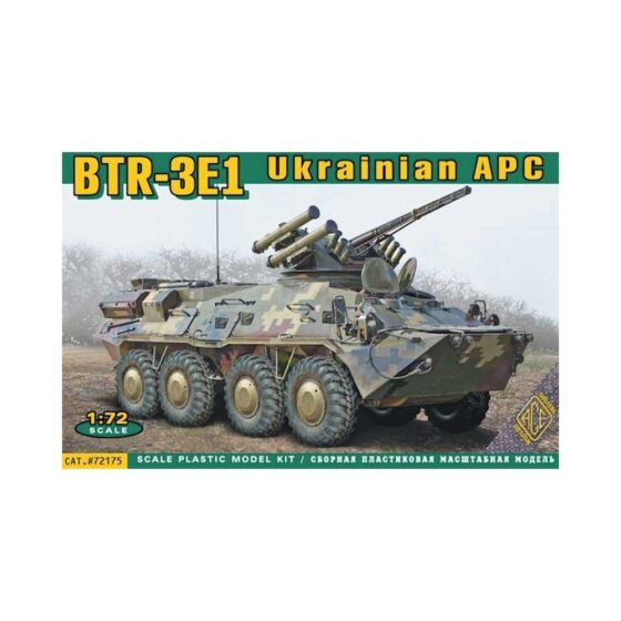 1/72 BTR-3E1 Ukrainian APC ACE Models 72175 1/72 BTR-3E1 Ukrainian APC ACE Models 72175