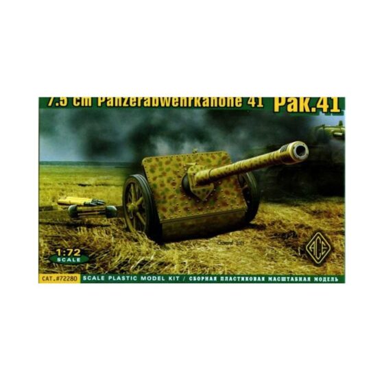 1/72 7.5cm Panzerabwehrkanone 41 PaK.41 ACE Models 72280