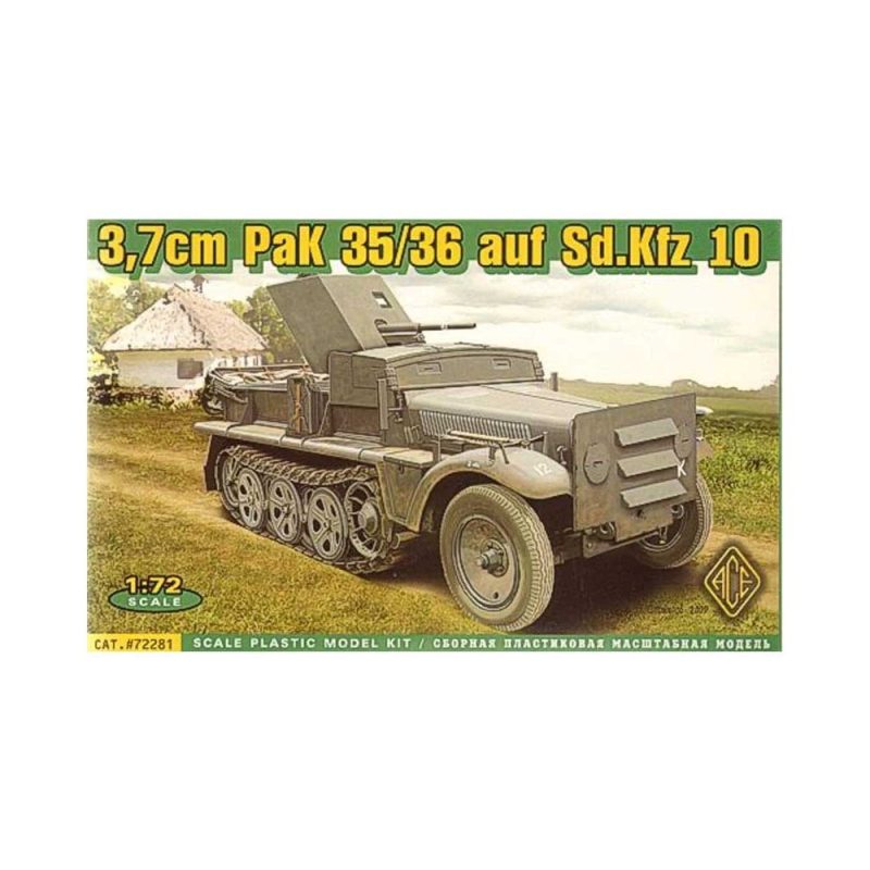 1/72 3.7cm PaK 35/36 auf Sd.Kfz. 10 ACE Models 72281
