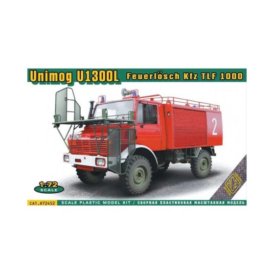1/72 Unimog U 1300L Feuerlosch Kfz TLF 1000 ACE Models 72452