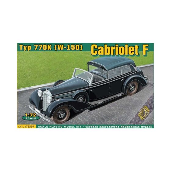 1/72 Mercedes Typ 770K (W-150) Cabriolet F ACE Models 72559 1/72 Mercedes Typ 770K (W-150) Cabriolet F ACE Models 72559