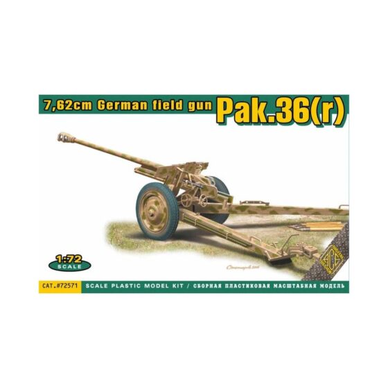1/72 7,62—Åm German Field Gun Pak.36 ACE Models 72571 1/72 7,62—Åm German Field Gun Pak.36 ACE Models 72571