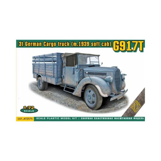 1/72 G917T 3t German Cargo Truck ACE Models 72575 1/72 G917T 3t German Cargo Truck ACE Models 72575