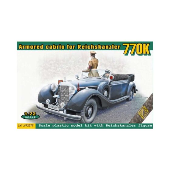 1/72 Armored Cabrio for Reichskanzler (770K) ACE Models 72577