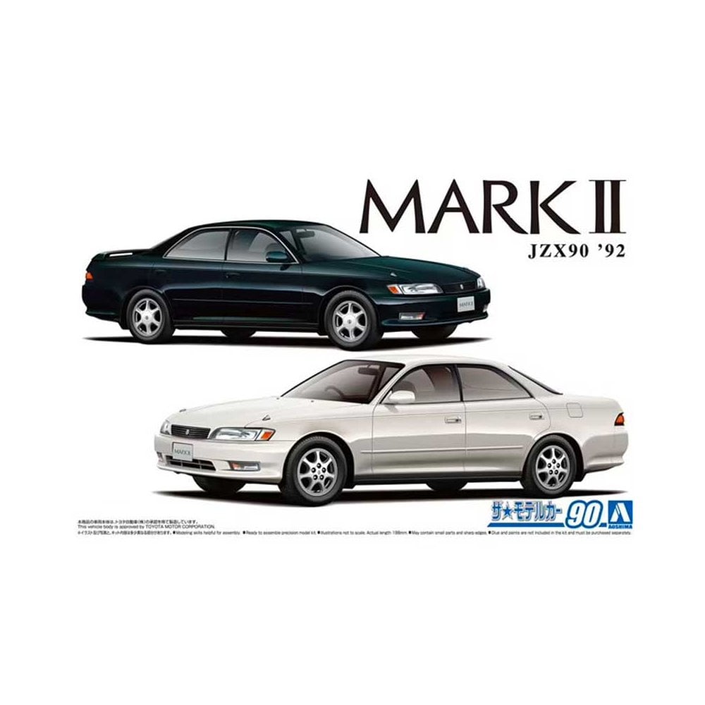 1/24 Toyota JZX90 Mark II Grande / Tourer '92 Aoshima 06146 1/24 Toyota JZX90 Mark II Grande / Tourer '92 Aoshima 06146
