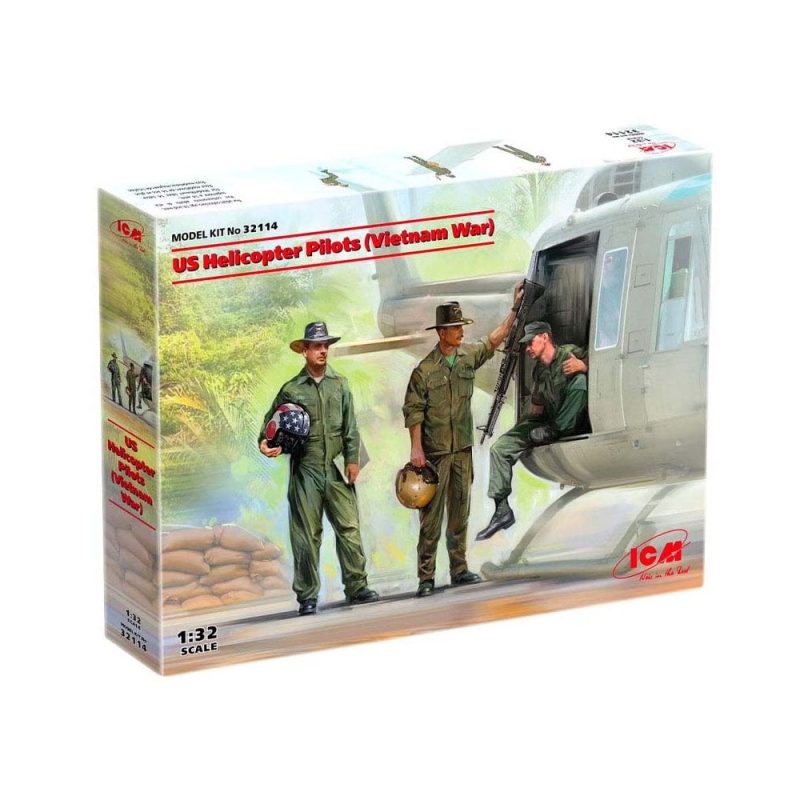 1/32 US Helicopter Pilots (Vietnam War) ICM 32114