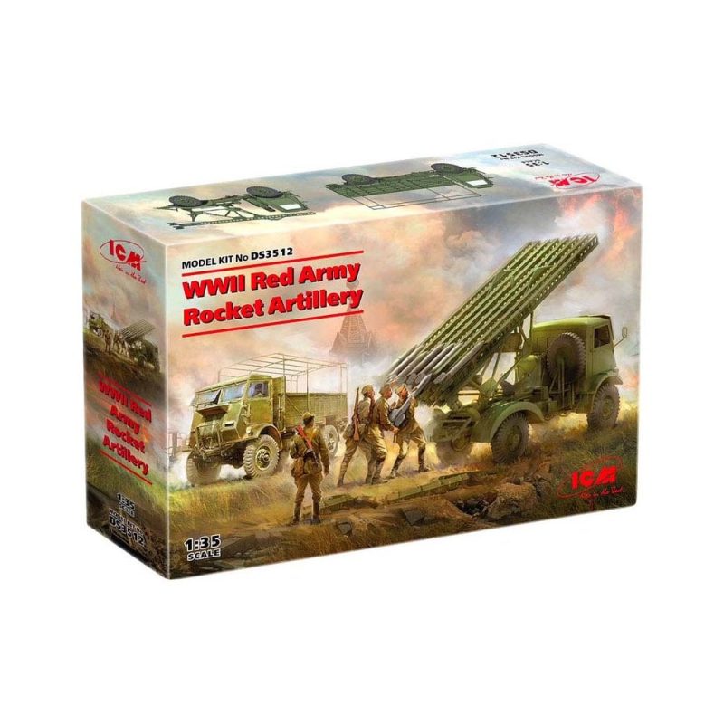 1/35 WWII Red Army Rocket Artillery ICM DS3512