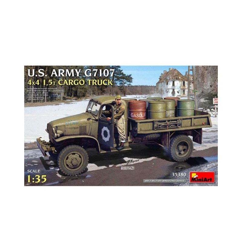 Miniart U.S. Army G7107 4X4 1.5t Cargo Truck (1/35) 35380