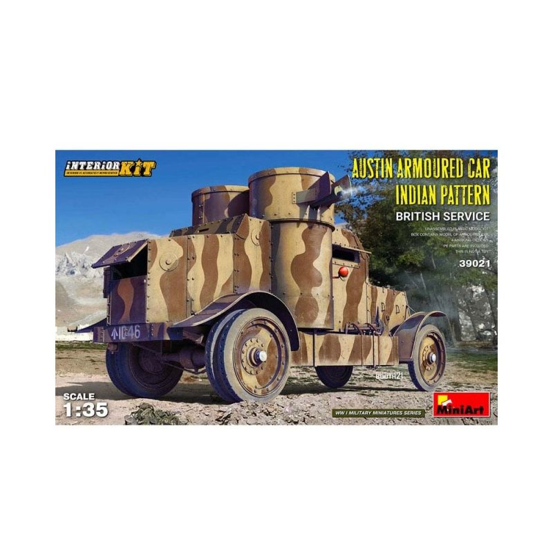 Miniart Austin Armored Car (Indian / British) (1/35) 39021