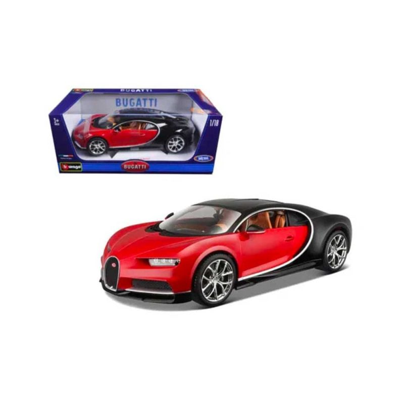 1/18 Bugatti Chiron Red 2016 Bburago 11040R