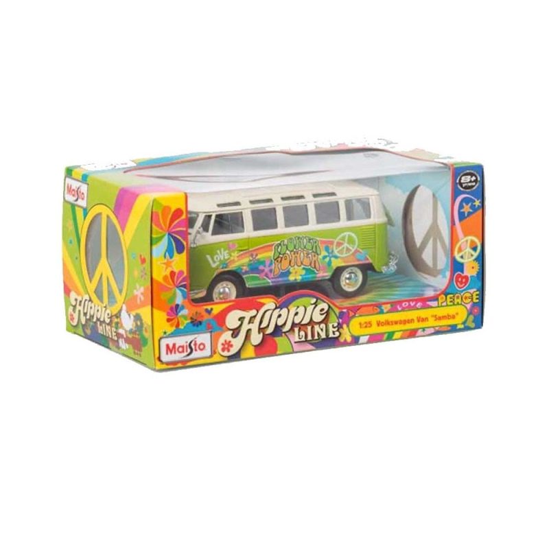 1/25 Hippie Line VW Van Samba Maisto 32301